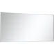 Monet 60 X 30 inch Silver Wall Mirror