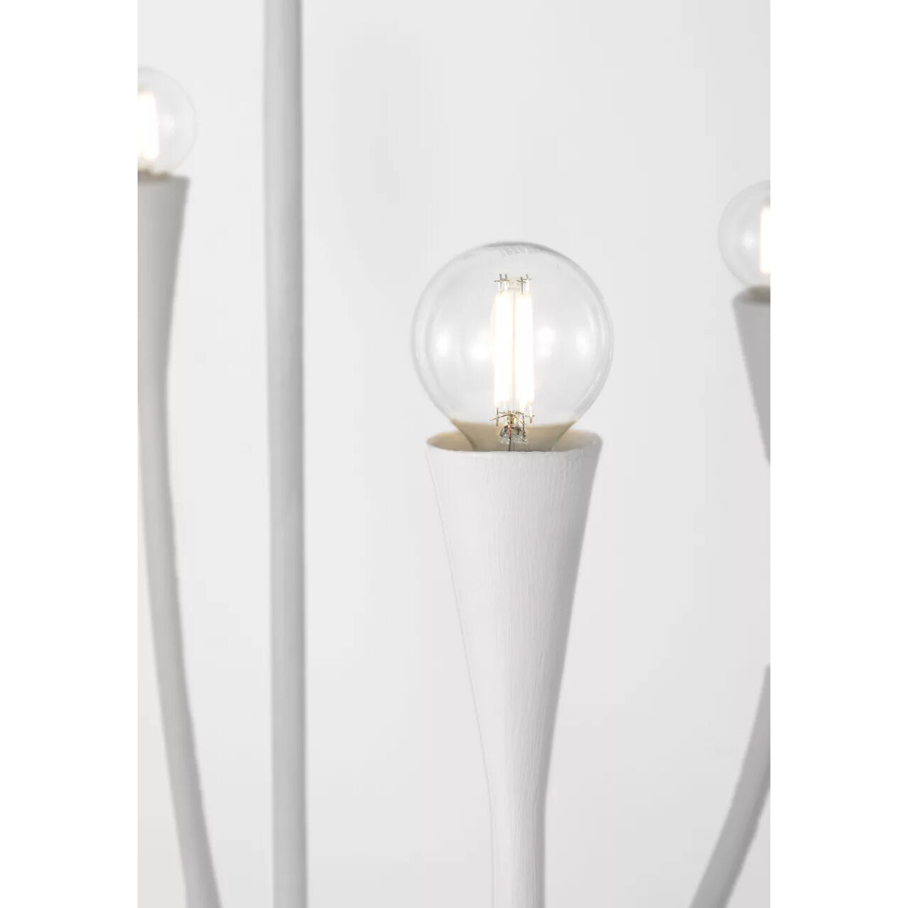 Julie Neill Marini LED 32.75 inch Plaster White Chandelier Ceiling Light