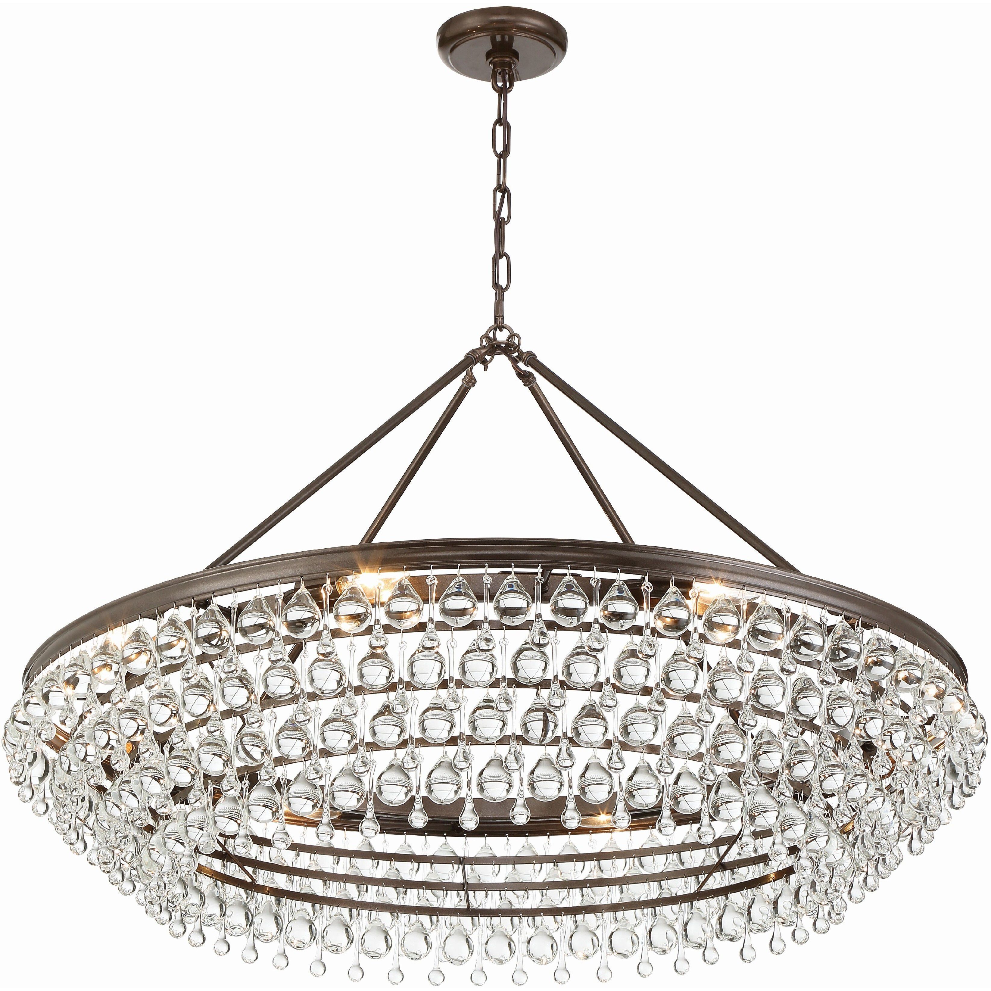 Crystorama calypso chandelier deals