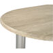 Fia 73.5 X 42 inch Beige Dining Table