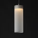 Highball LED 4.25 inch Satin Nickel Mini Pendant Ceiling Light in Translucent Frost