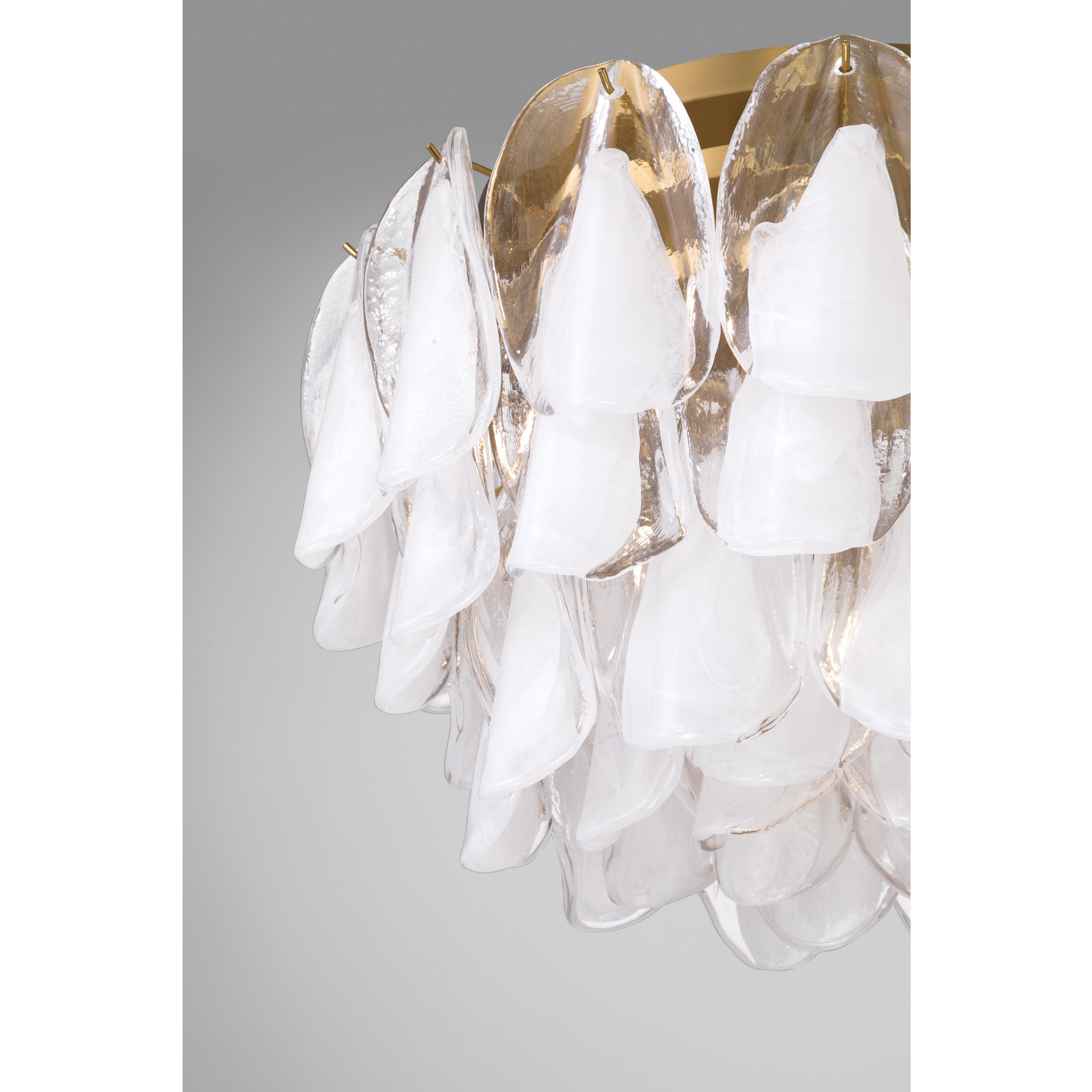 Verla Crest 6 Light 24.25 inch Legacy Brass Flush Mount Ceiling Light