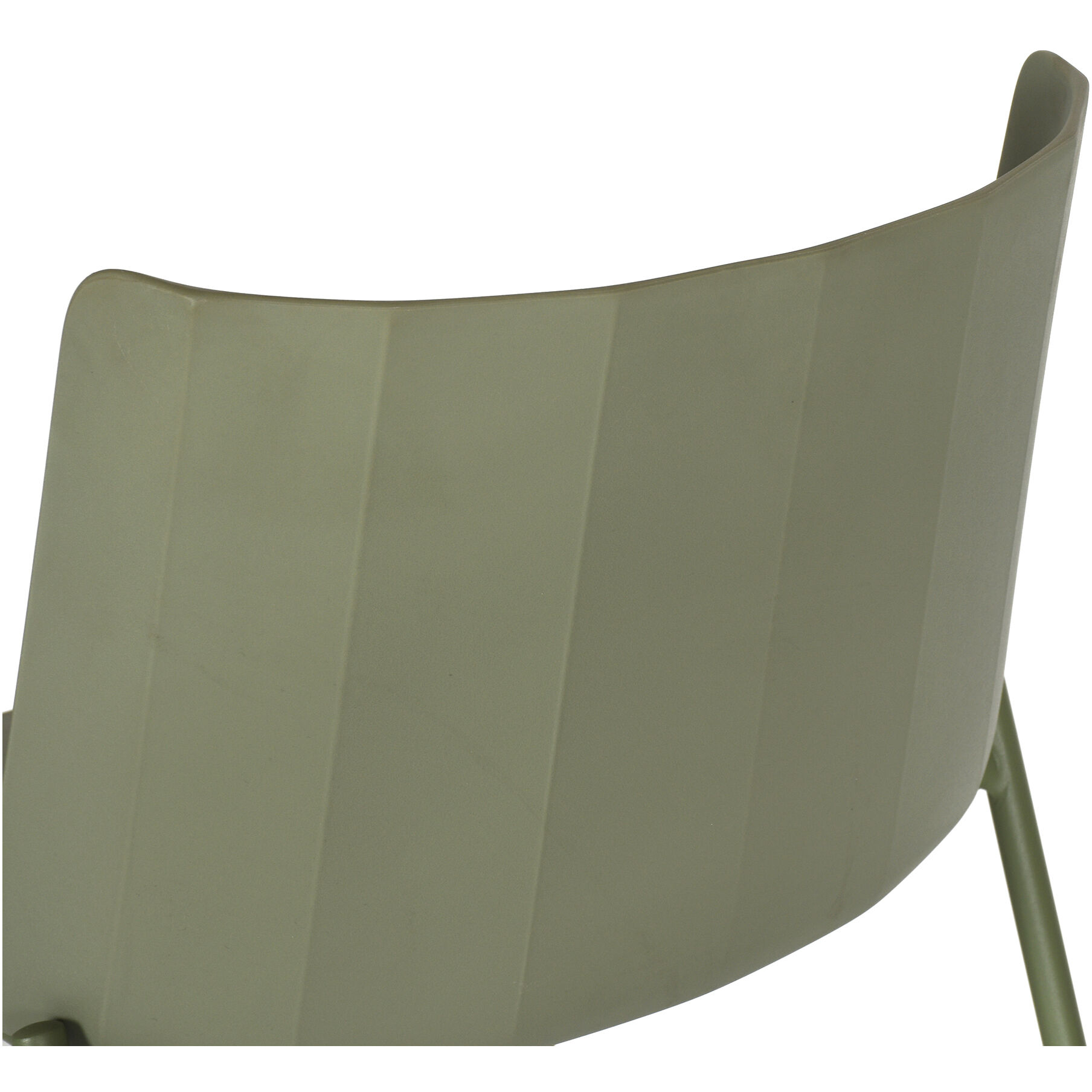 Silla Green Outdoor Dining Chair