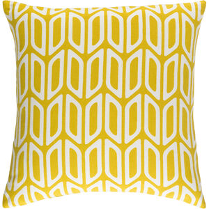 Trudy 18 X 18 inch Mustard Pillow Kit, Square