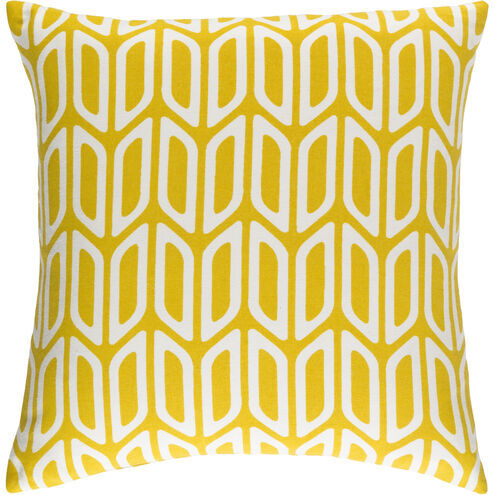 Trudy 18 X 18 inch Mustard Pillow Kit, Square