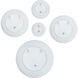 Solange White and Black Wall Decor, Set of 5