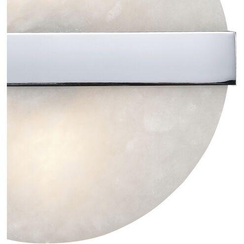 Stonewall 2 Light 10 inch Natural with Chrome ADA Sconce Wall Light