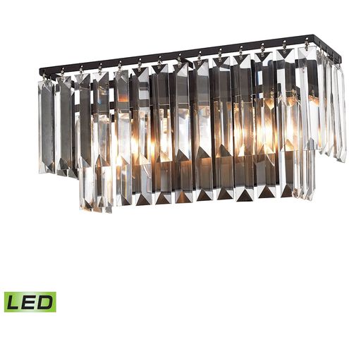 Palacial LED 15 inch Oil Rubbed Bronze Vanity Light Wall Light