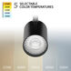 Pipe 1 Light 120 Black Track Lighting Ceiling Light, WAC Limited