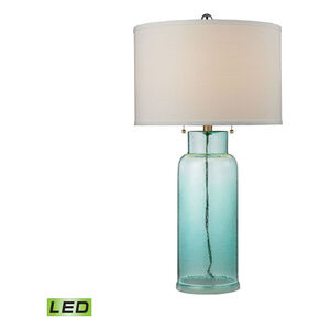 Onslow Bay 30 inch 9.50 watt Seafoam Green Table Lamp Portable Light