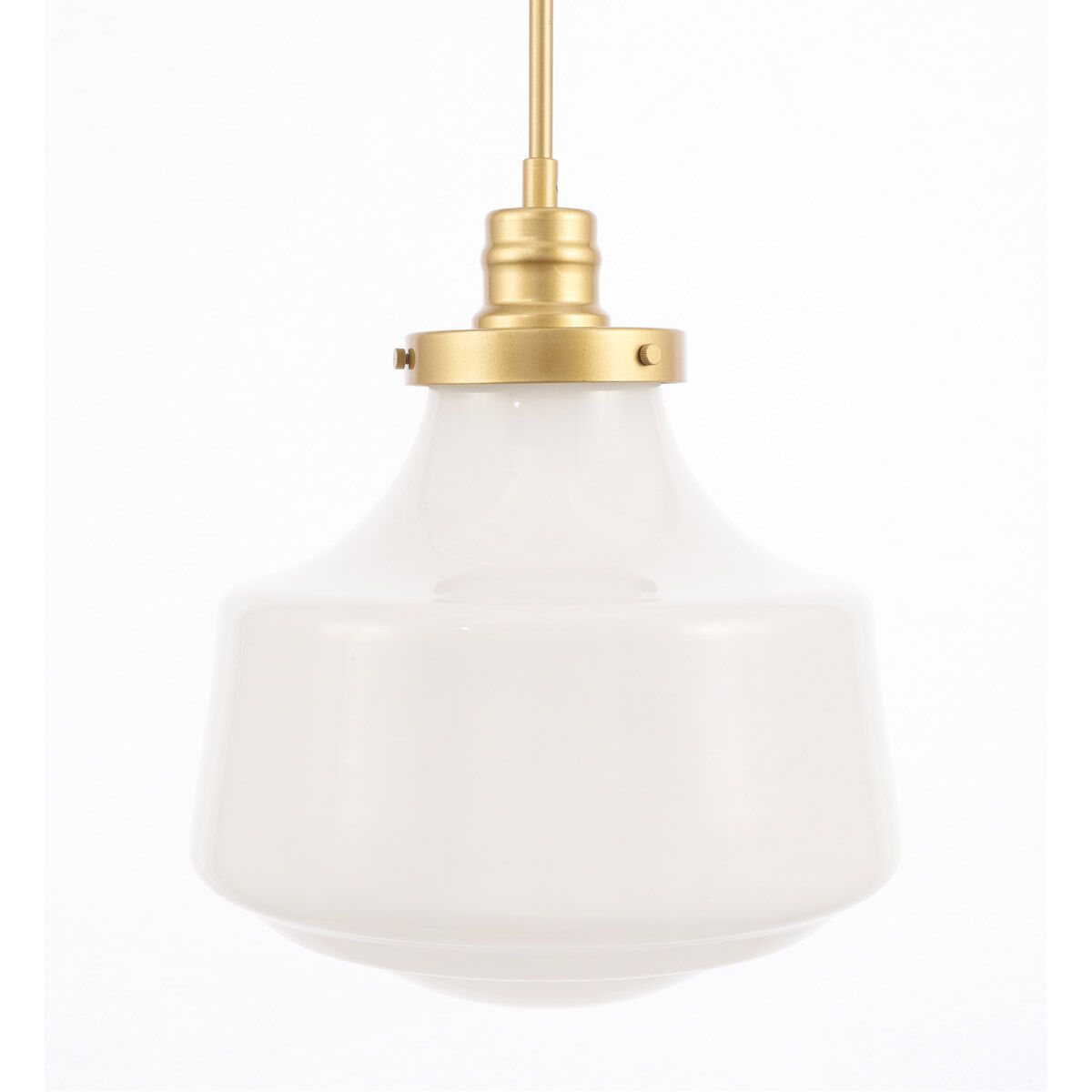 Lyle 1 Light 11 inch Brass Pendant Ceiling Light