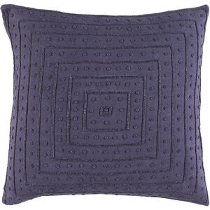 Gisele 18 X 18 inch Violet Throw Pillow