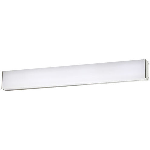 Strip LED 24 inch Brushed Aluminum Bath Vanity & Wall Light in 3500K, dweLED