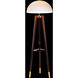 Mariner Luxury 66.93 inch 9 watt Polished Brass Floor Lamp Portable Light