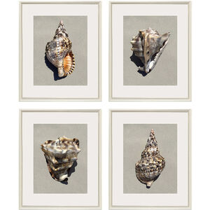 Waterside Gray and Brown and Neutral Framed Art
