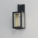 Neoclass 1 Light 15.75 inch Black and Gold Outdoor Wall Mount