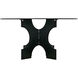 Element 59 X 59 inch Matte Black Dining Table