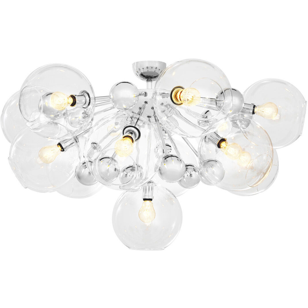 Soleil 13 Light 35.43 inch Semi-Flush Mount