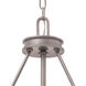 Collier 4 Light 21.5 inch Antique Nickel Indoor Foyer Pendant Ceiling Light