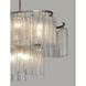 Victoria 9 Light 33 inch Golden Silver Single Pendant Ceiling Light
