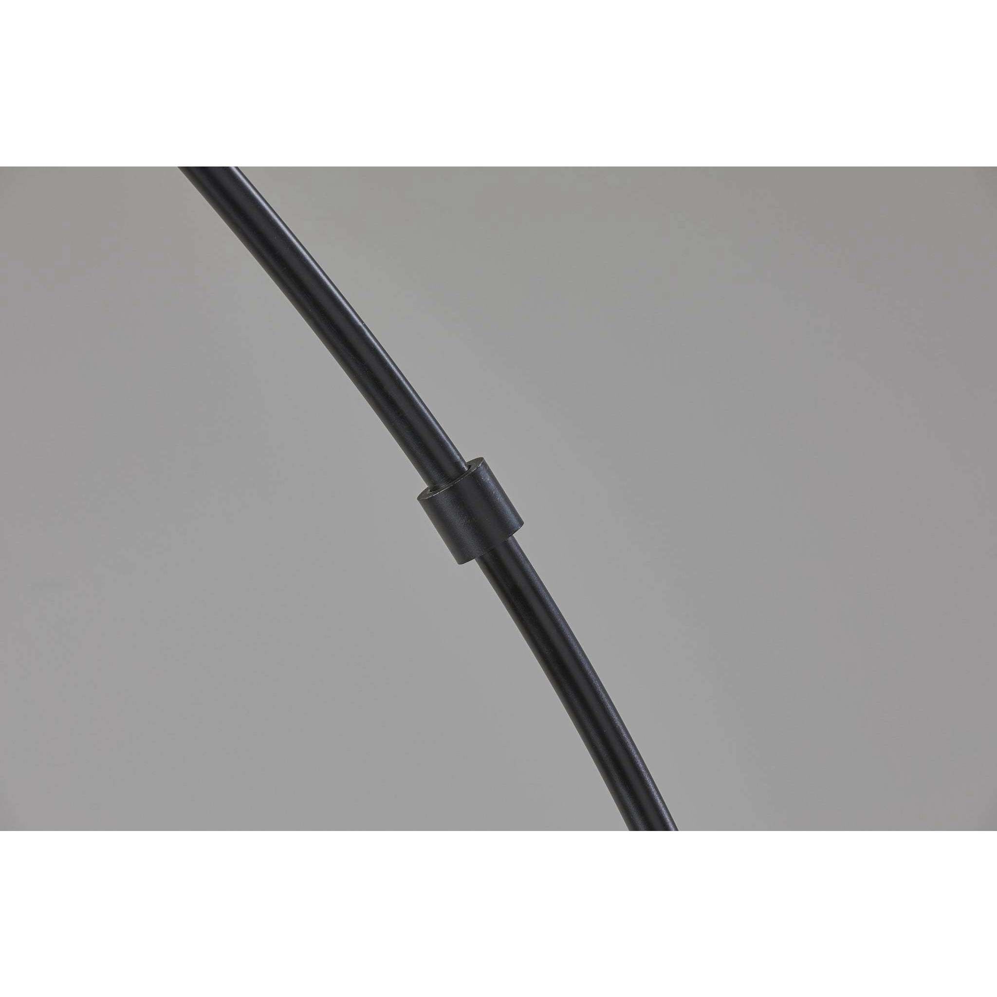 Astoria 78 inch 100.00 watt Black Arc Floor Lamp Portable Light