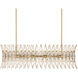 Marquise 8 Light 40 inch Luxor Gold Chandelier Ceiling Light