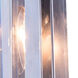 Sydney 2 Light 8 inch Matte Black Wall Sconce Wall Light in Clear, Urban Classic