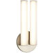 Axis LED 6.63 inch Champagne Gold Wall Sconce Wall Light