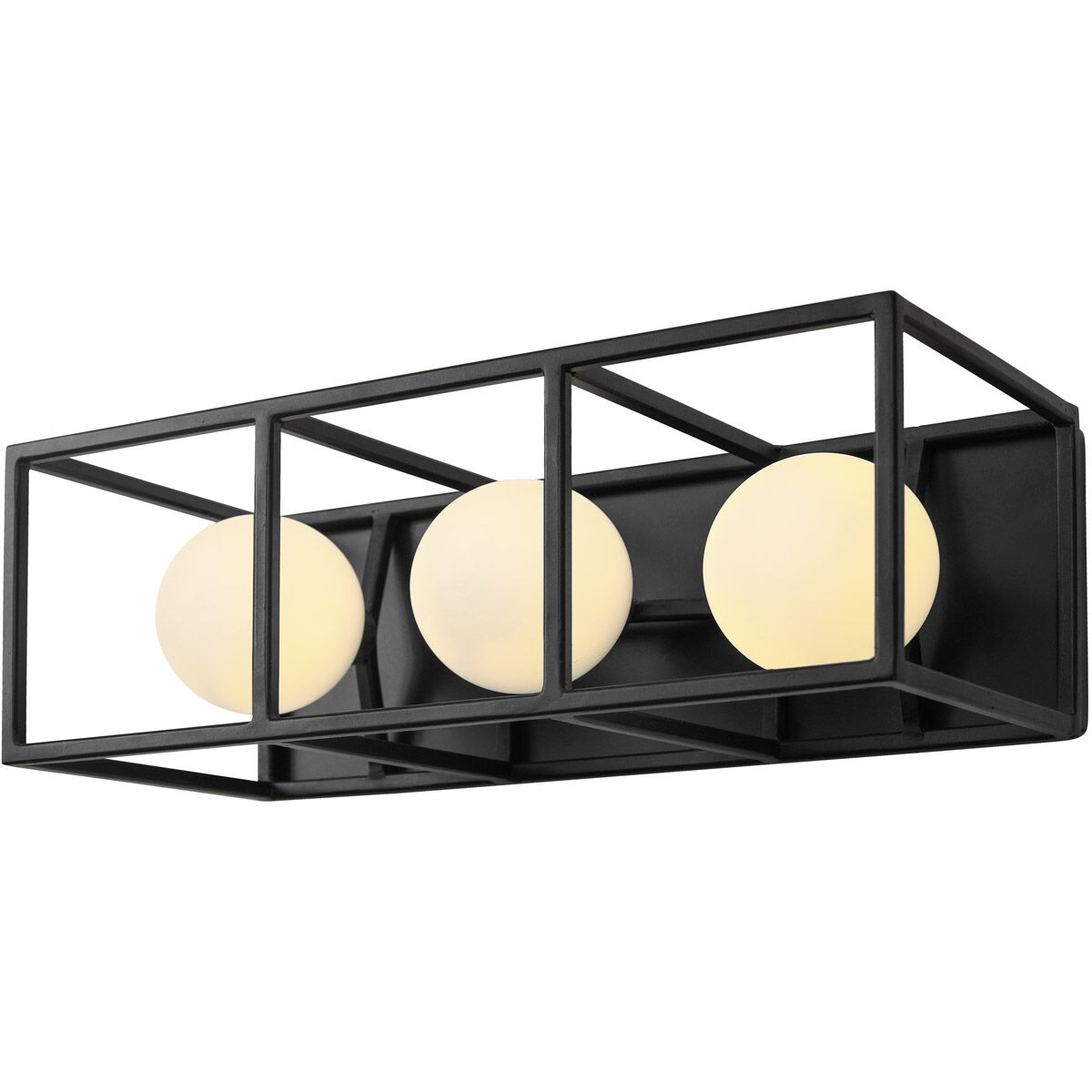 Plaza LED 14.38 inch Carbon and Havana Gold Bath Vanity Wall Light