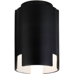 Radiance Collection LED 6.25 inch Hammered Copper Outdoor Flush-Mount