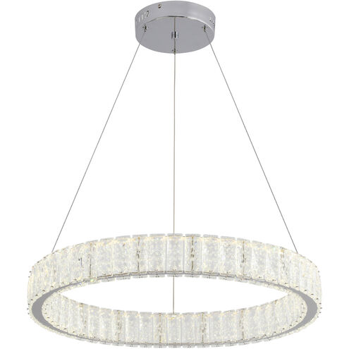 Canada LED 23 inch Chrome Pendant Ceiling Light