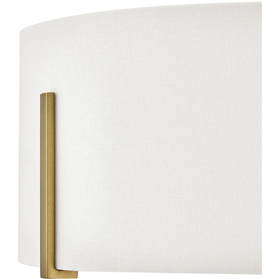 Halle 4 Light 19.5 inch Lacquered Brass Semi-flush Mount Ceiling Light