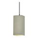 Radiance Collection 1 Light 5.5 inch Matte Black and Celadon Green Crackle and Black Pendant Ceiling Light