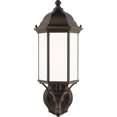 Sevier 1 Light 19.38 inch Antique Bronze Outdoor Wall Lantern, Medium