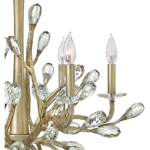 Eve LED 26 inch Champagne Gold Chandelier Ceiling Light