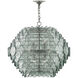 Braithwell 14 Light 29.5 inch Silver Granello Chandelier Ceiling Light