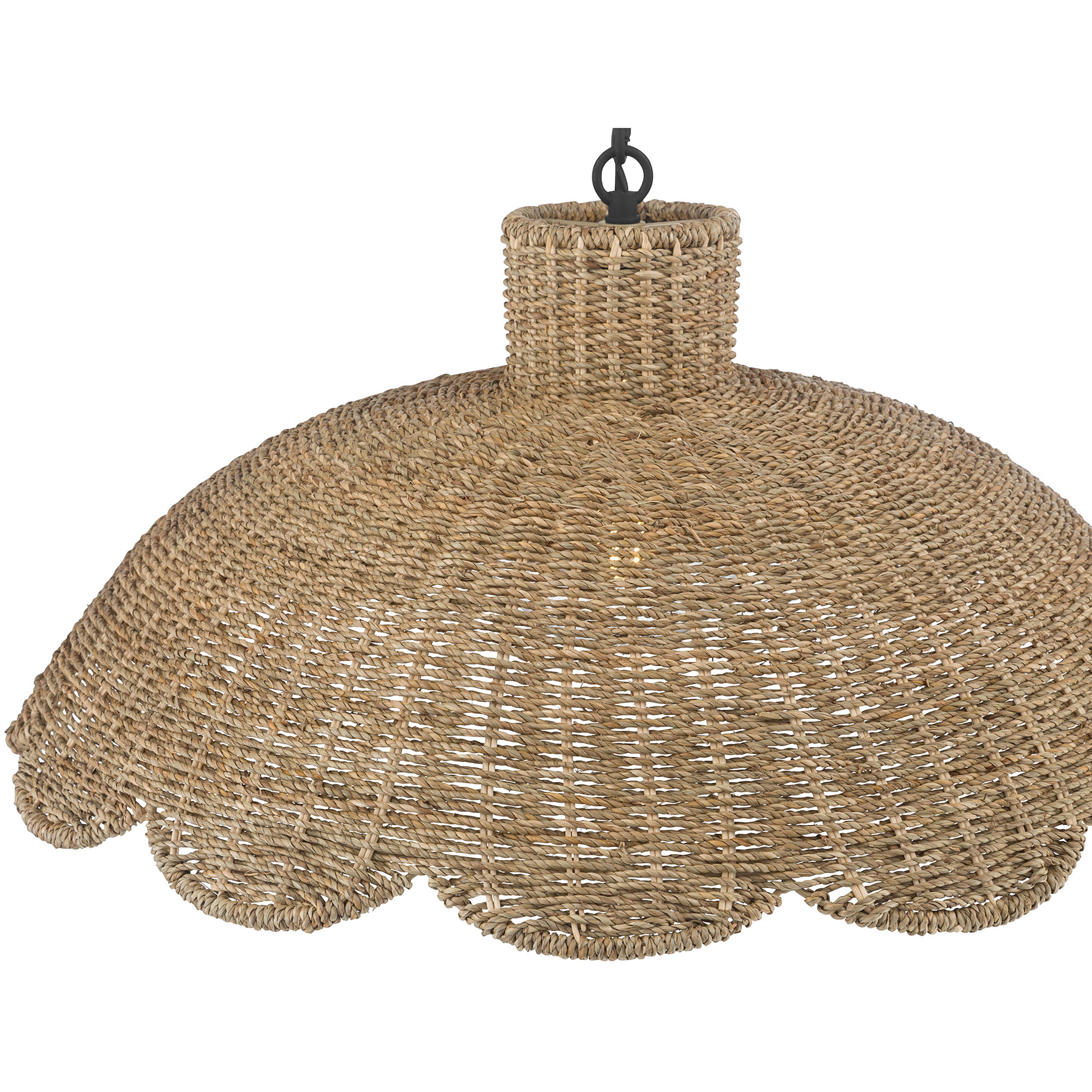 Malura 1 Light 23.25 inch Matte Black Pendant Ceiling Light