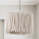 Cara 4 Light 25 inch Brushed Pewter Pendant Ceiling Light