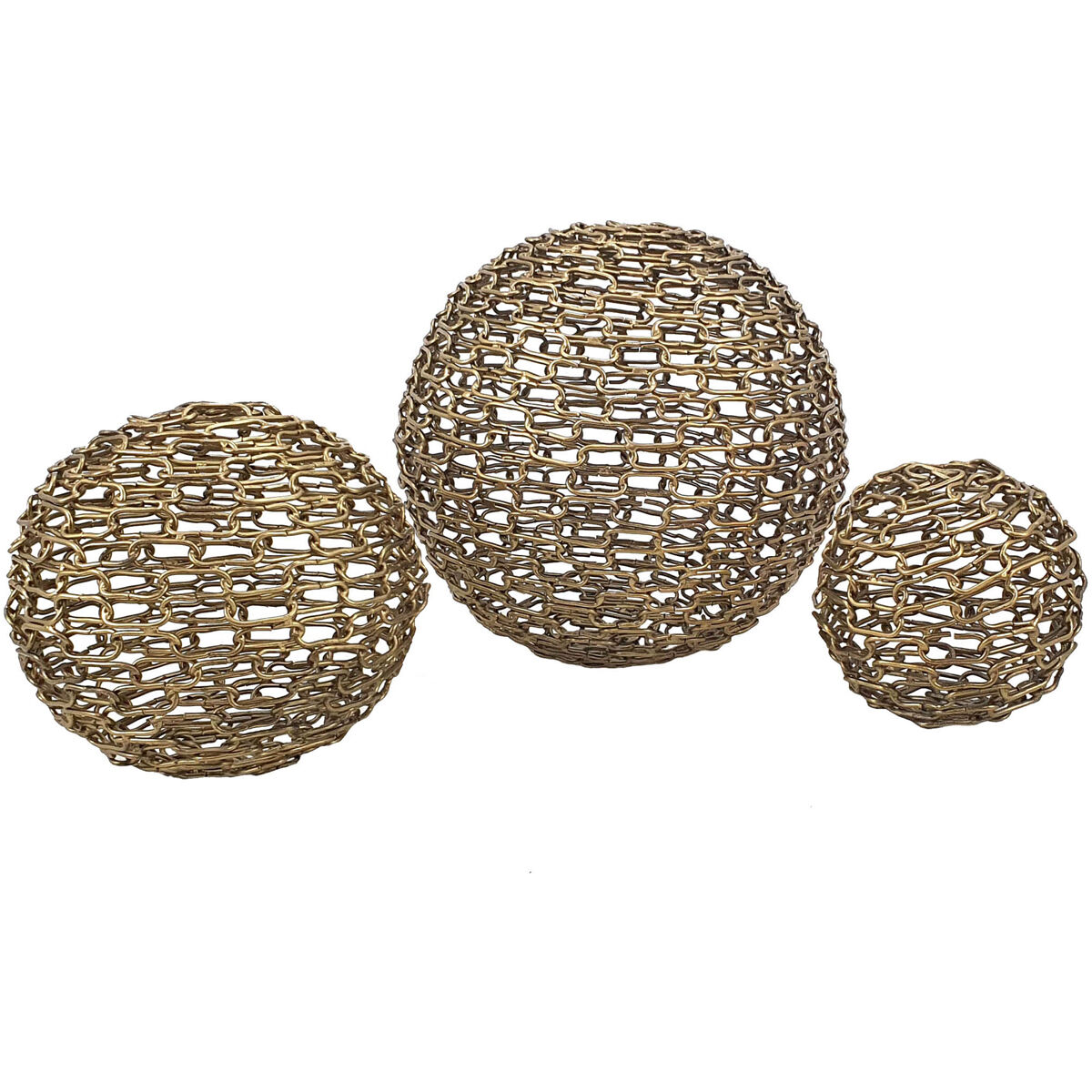 Chain Gold Décor Balls