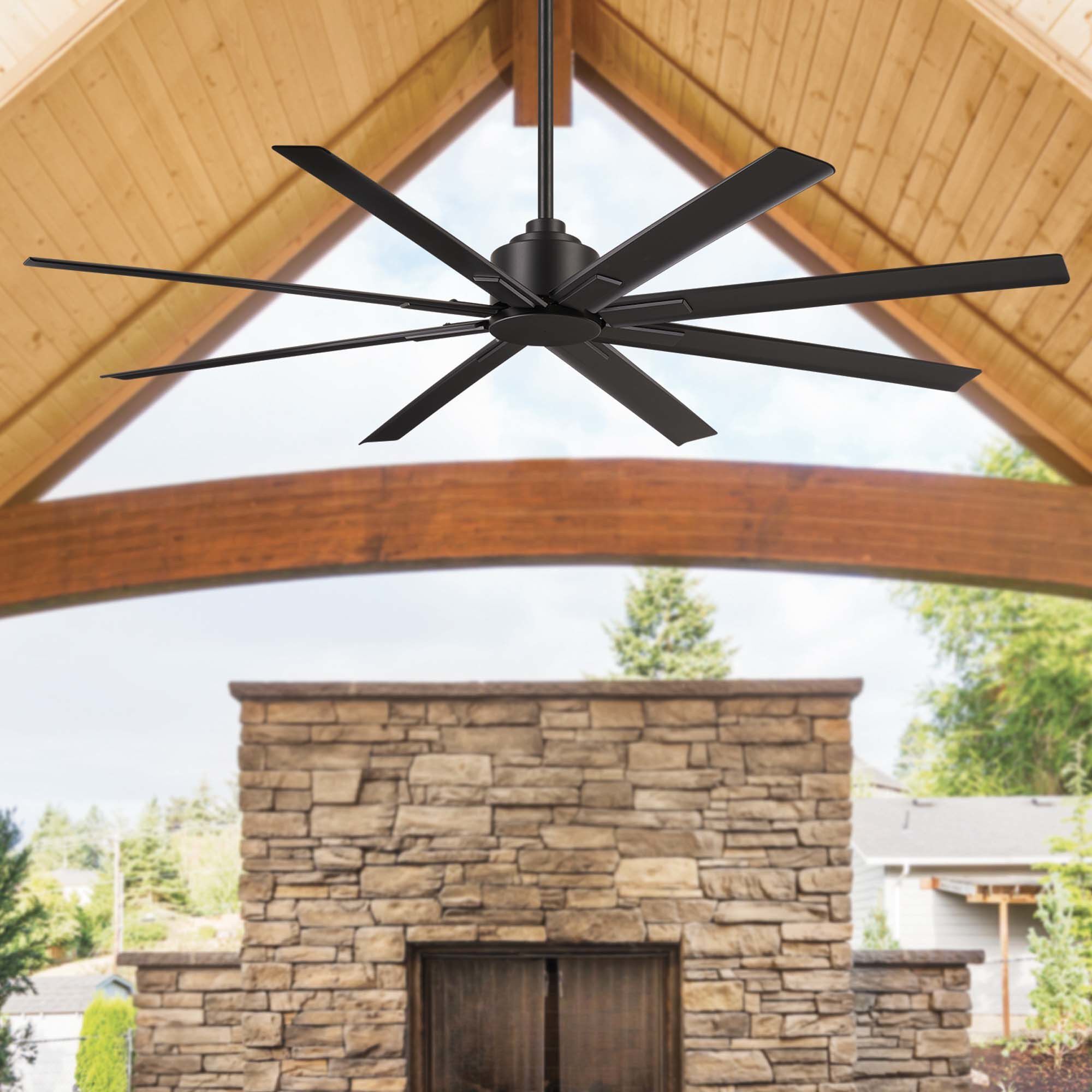 Xtreme H2O 65 inch Coal Outdoor Ceiling Fan