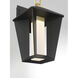 Andson LED 12.75 inch Brass-Sand Black Mix Outdoor Wall Sconce