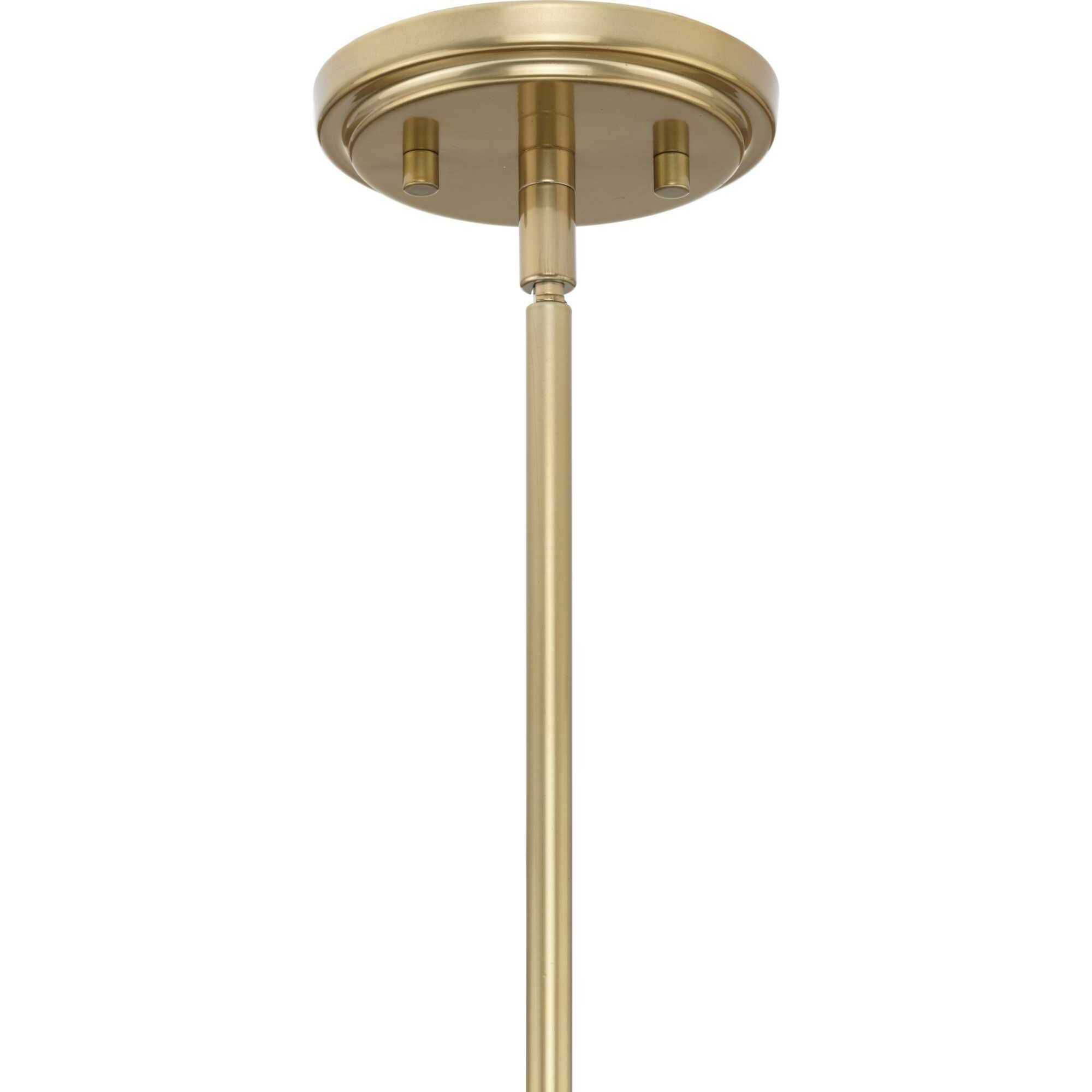 Pinellas 3 Light 12 inch Soft Gold Pendant Ceiling Light, Design Series