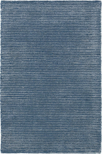 Austin 36 X 24 inch Dark Blue Rug in 2 x 3, Rectangle