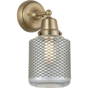 Aditi Stanton 1 Light 6 inch Brushed Brass Sconce Wall Light