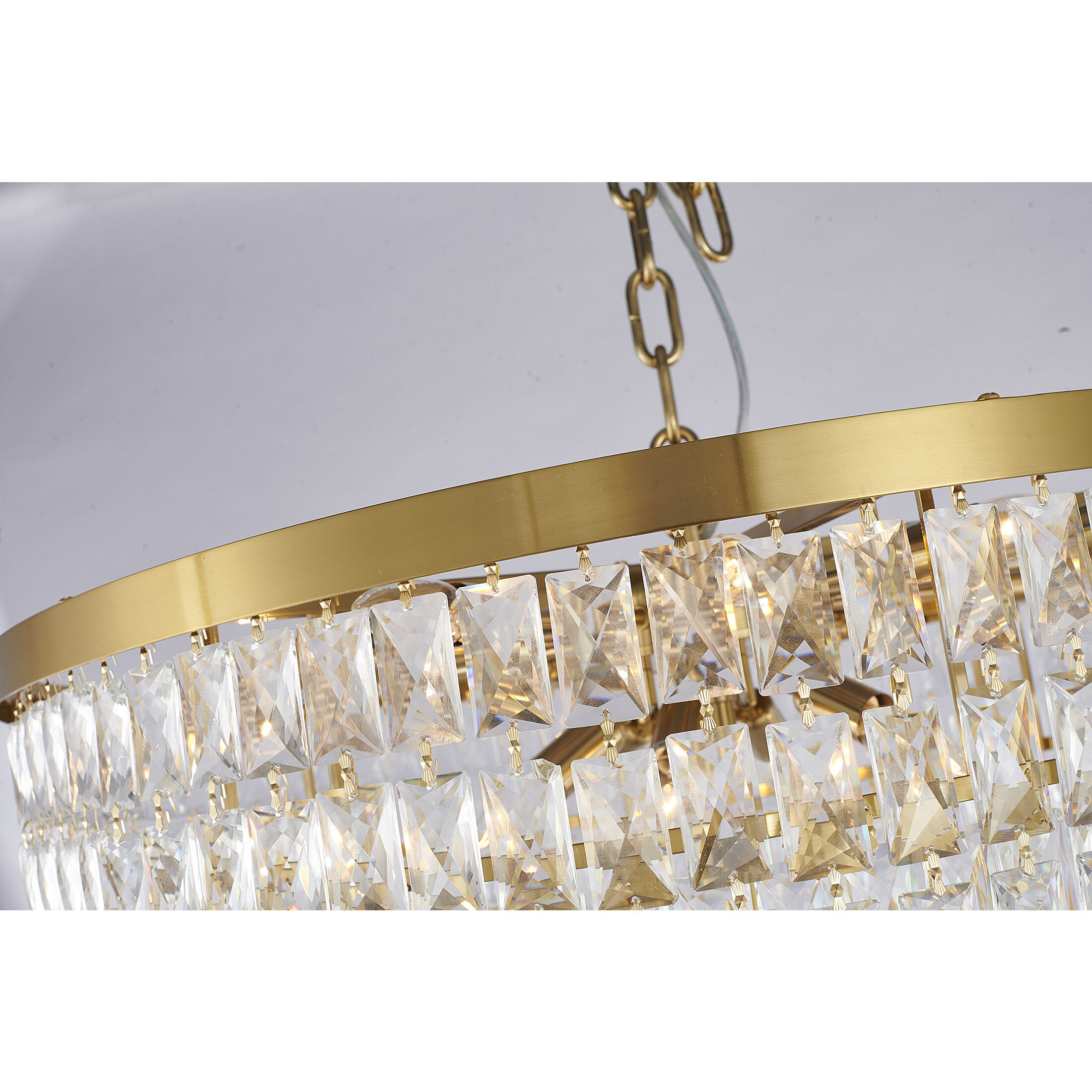Canada 27 Light 32 inch Gold Chandelier Ceiling Light
