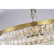 Canada 27 Light 32 inch Gold Chandelier Ceiling Light