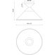 Alora Mood Mauer 1 Light 12.5 inch Brushed Gold Semi Flush Mount Ceiling Light