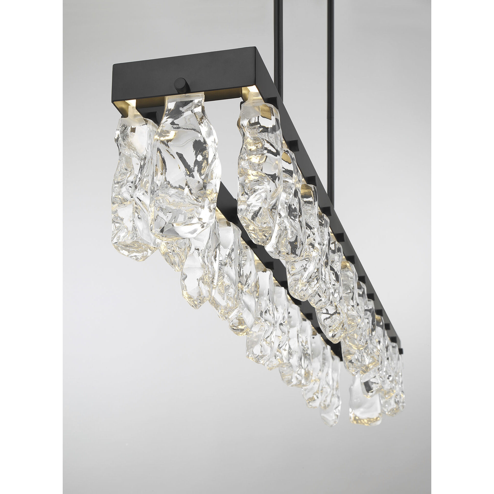 Artic Glacier LED 47.75 inch Coal Island Light Ceiling Light