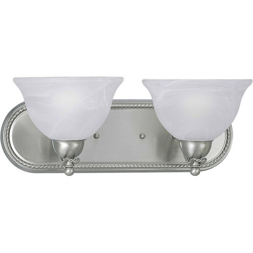 Hagley 2 Light 18 inch Brushed Nickel Bath Vanity Wall Light