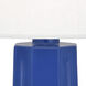 Mason 25.88 inch 150 watt Cobalt Glaze Table Lamp Portable Light